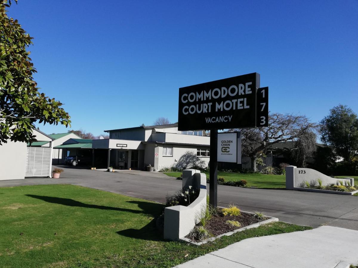 Commodore Court Motel Blenheim Buitenkant foto